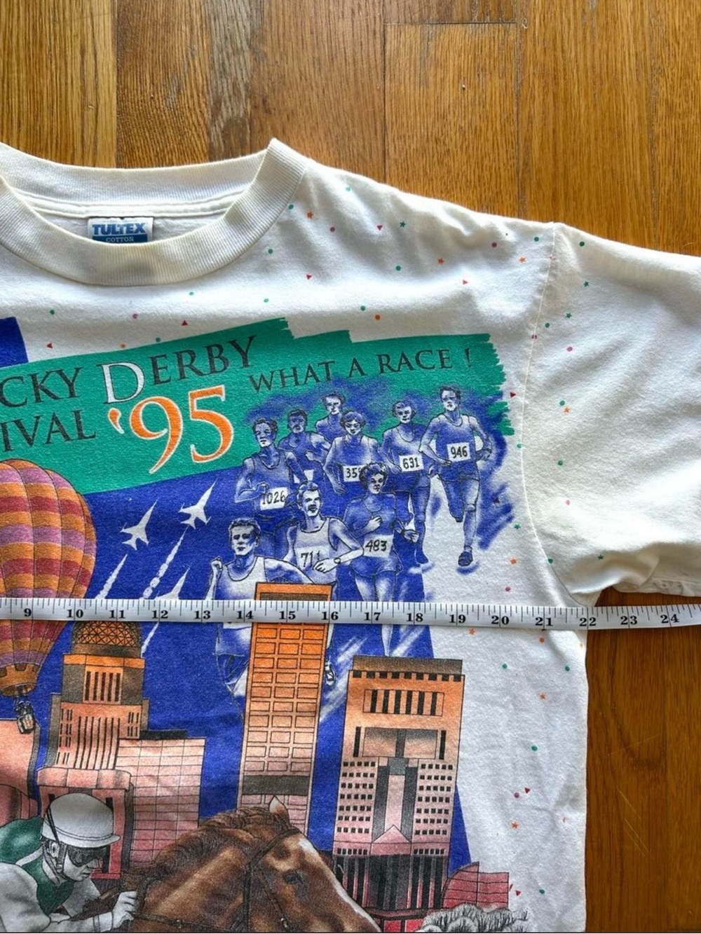 Vintage 1995 Kentucky Derby AOP Tee - Picture 7 of 8